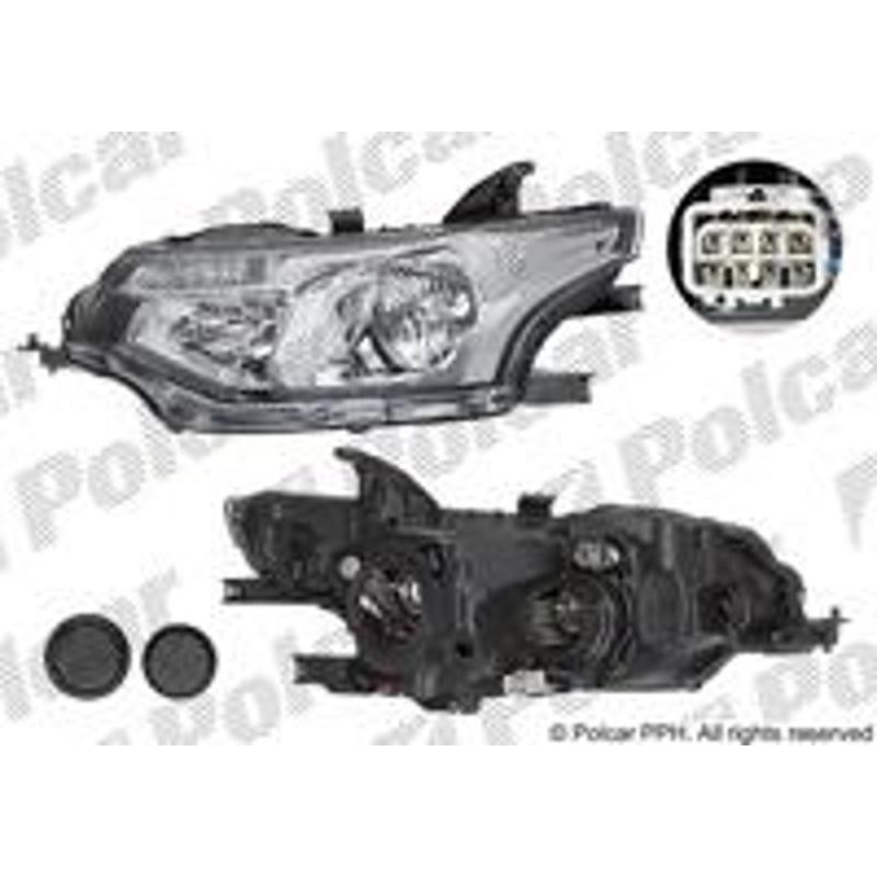 Hlavný reflektor - 52X110-E - pravý