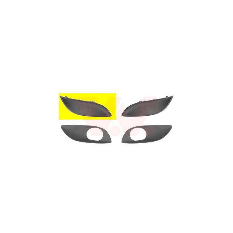 Vetracia mriežka v nárazníku - 5436592 - predné pravé