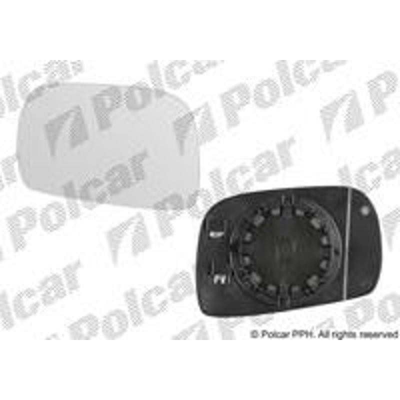 Sklo vonkajšieho zrkadla s držiakom - 5503557M - pravý