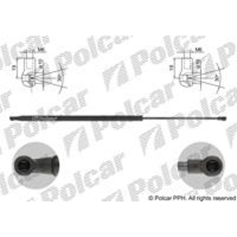 Plynová pružina - 5503AB - zadok