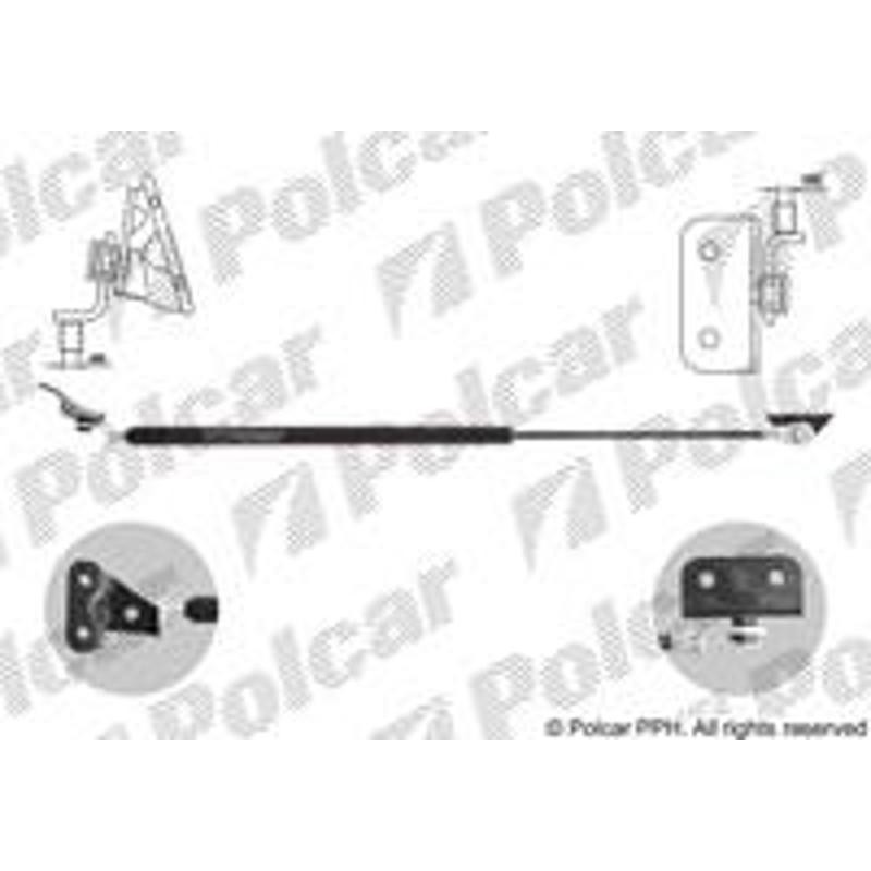 Plynová pružina - 5503ABL - zadok