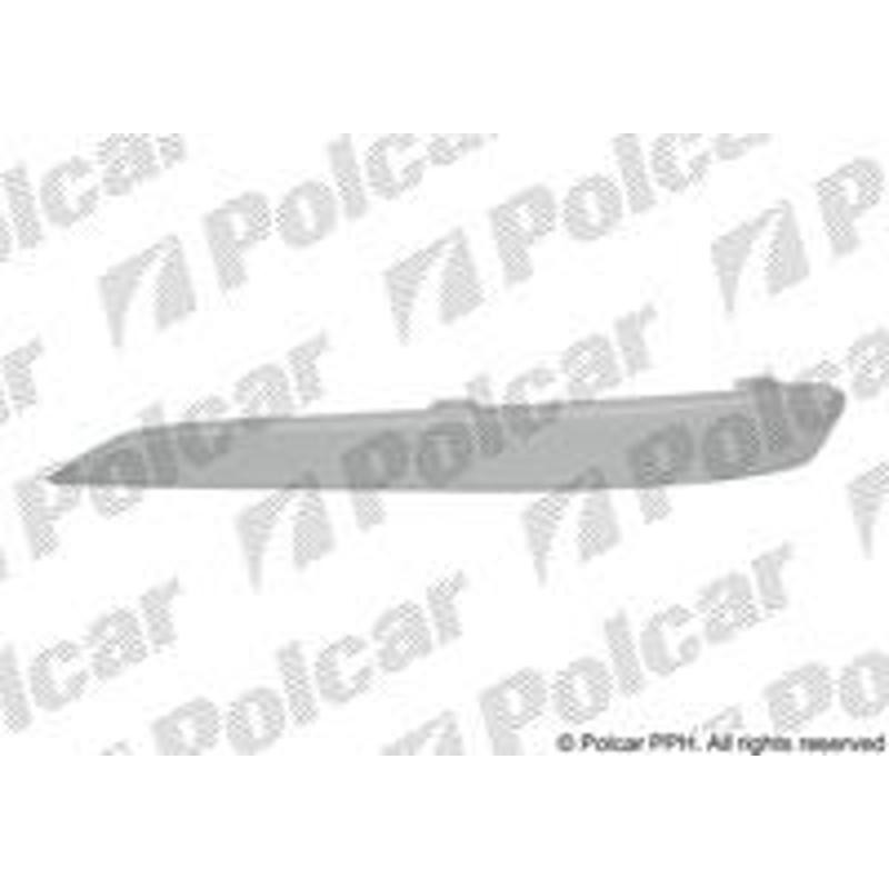 Lišta nárazníka - 550907-5 - ľavý