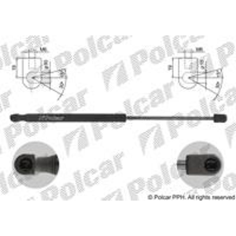 Plynová pružina - 5509AB2 - zadok
