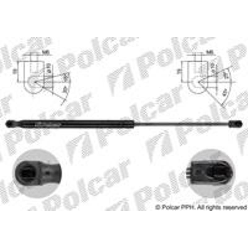 Plynová pružina - 5509AB4 - zadok