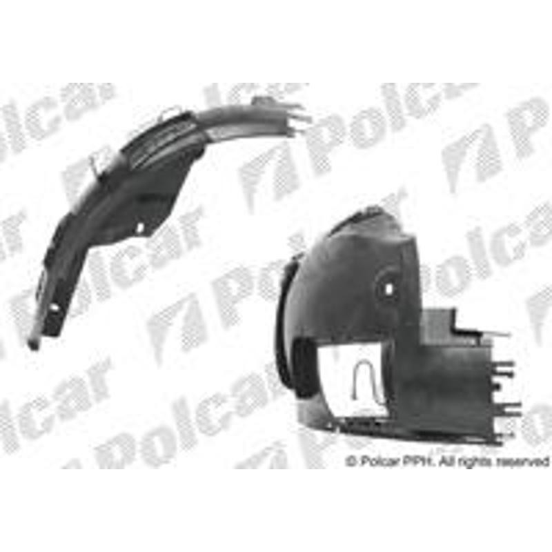 Podblatník (plast) - 5509FP1X - pravý