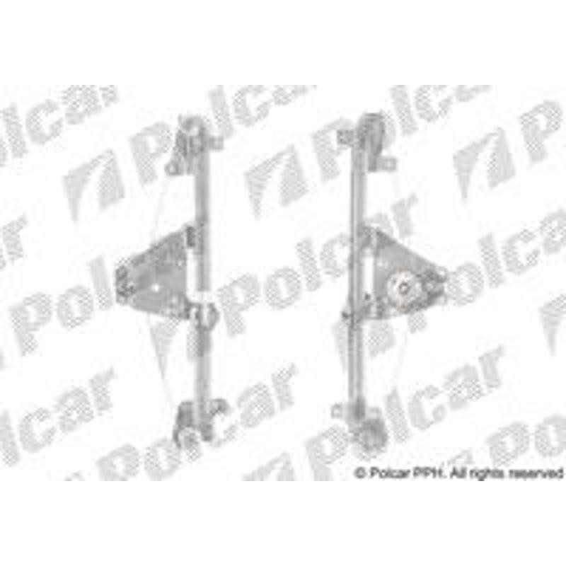 Mechanizmus stahovania okna el. bez motora - 5516PSG4 - zadok