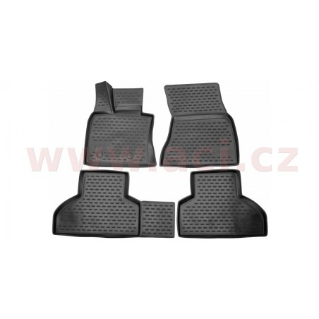 3D gumové koberečky černé (sada 4 ks) - [0690X103D] - 323522