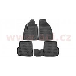 3D gumové koberečky černé (sada 4 ks) - [1806X103D] - 323533
