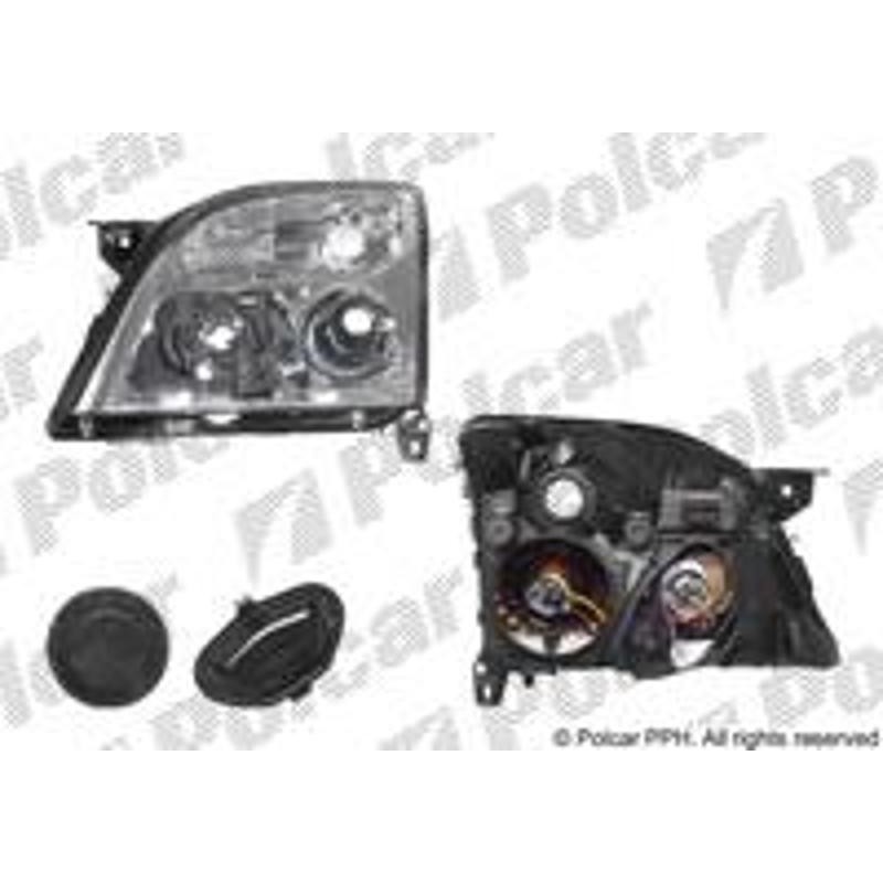 Hlavný reflektor - 551809-E - ľavý
