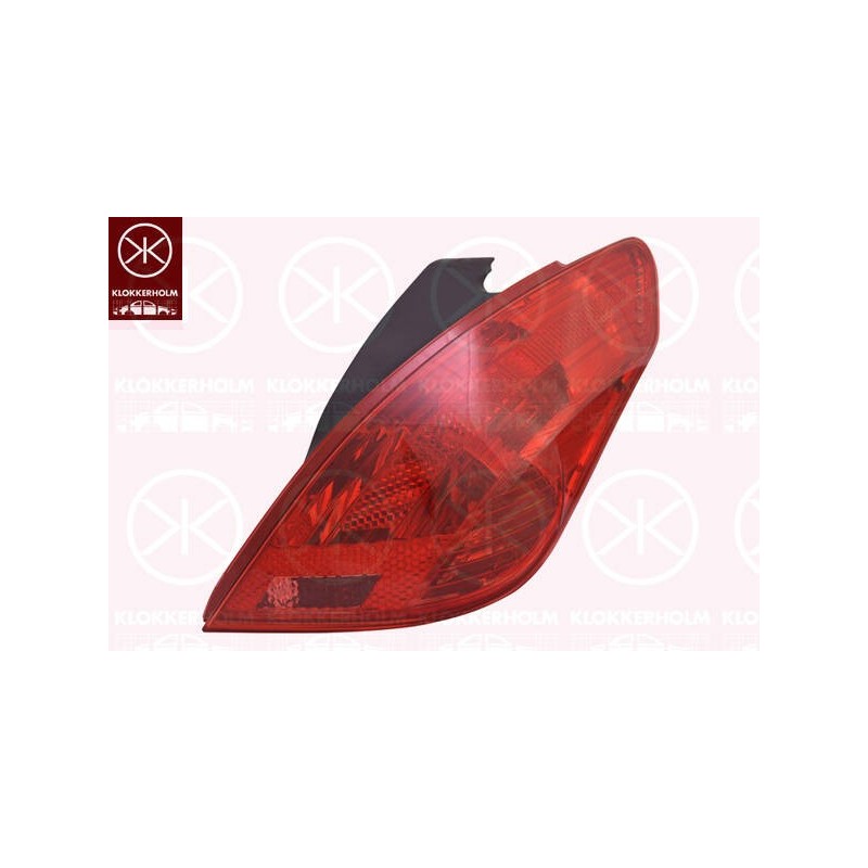 Zaslepka ostrekovaca svetla - 55190712 - pravý