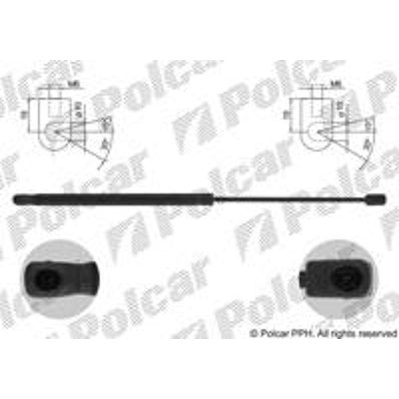 Plynová pružina - 5527AB1D - zadok