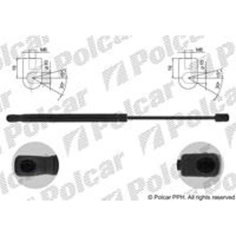 Plynová pružina - 5527ABD - zadok