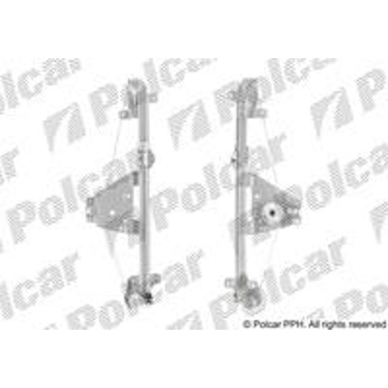 Mechanizmus stahovania okna el. bez motora - 5527PSG3 - zadok