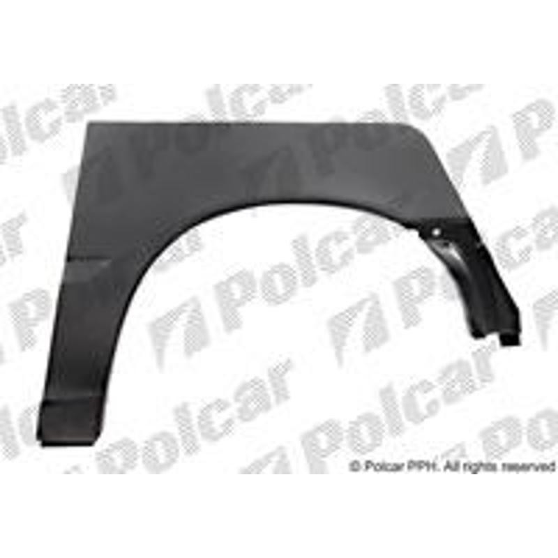 Lem zadného blatníka - 553084-3 - pravý