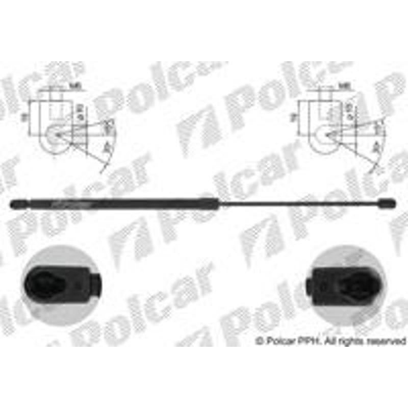 Plynová pružina - 5558AB1 - zadok