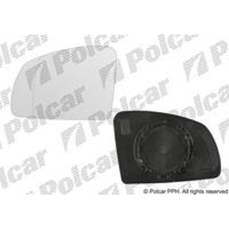 Sklo vonkajšieho zrkadla s držiakom - 5559542M - ľavý