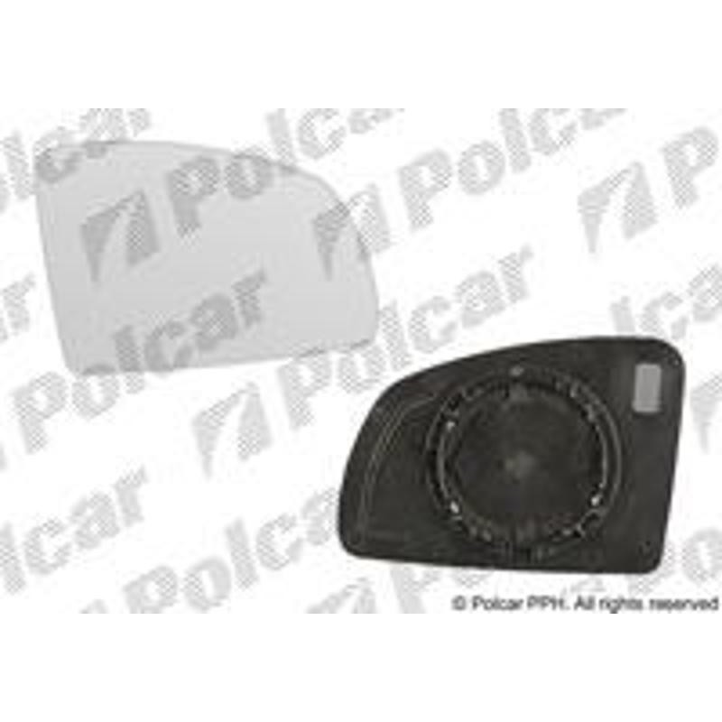 Sklo vonkajšieho zrkadla s držiakom - 5559552M - pravý