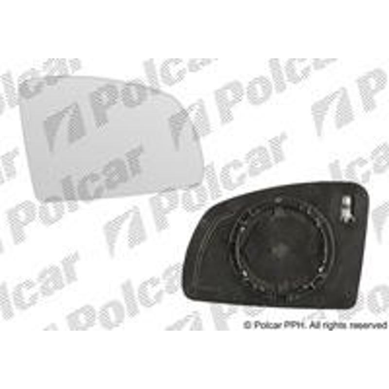 Sklo vonkajšieho zrkadla s držiakom - 5559554M - pravý