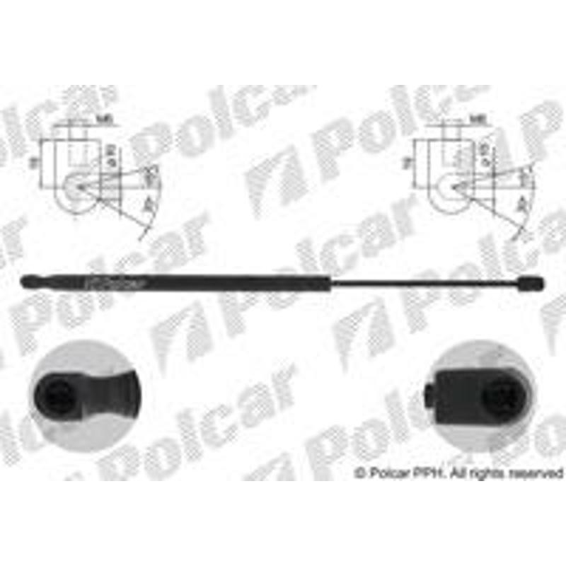 Plynová pružina - 5559AB - zadok