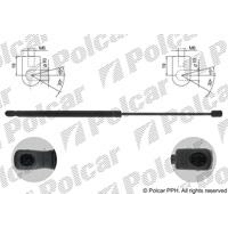 Plynová pružina - 5559ABD - zadok