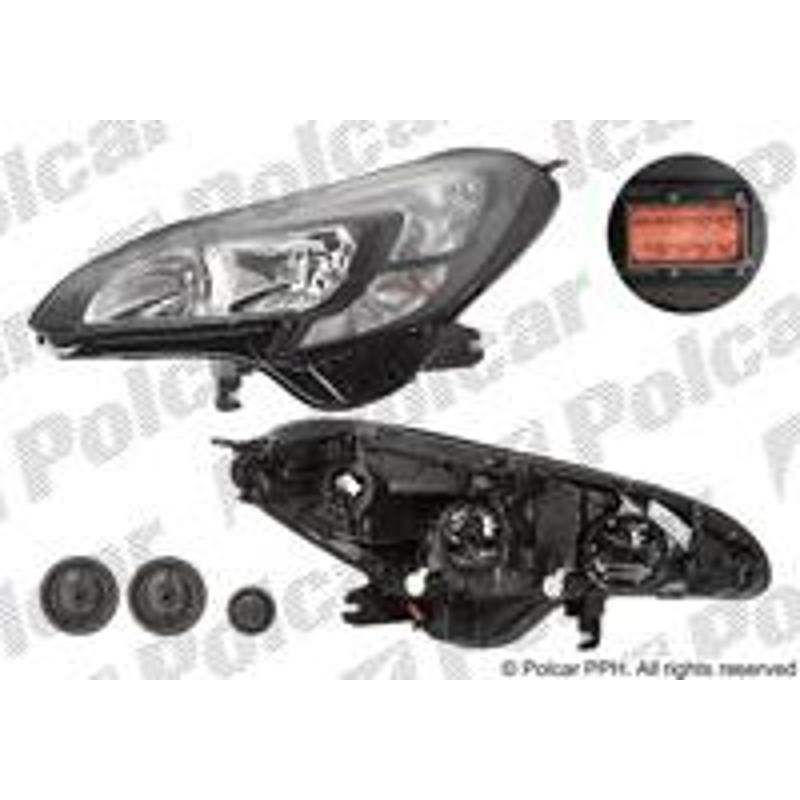 Hlavný reflektor - 55B209-H - ľavý
