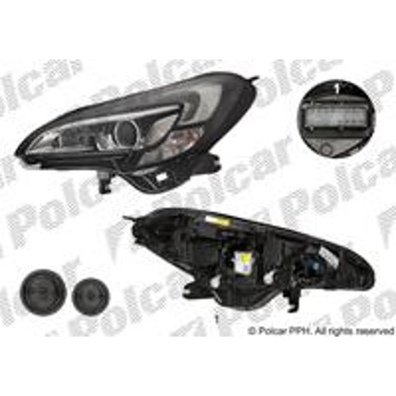 Hlavný reflektor - 55B2102H - pravý