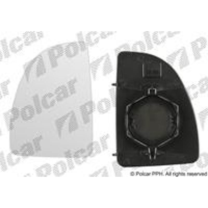 Sklo vonkajšieho zrkadla s držiakom - 5702545M - ľavý