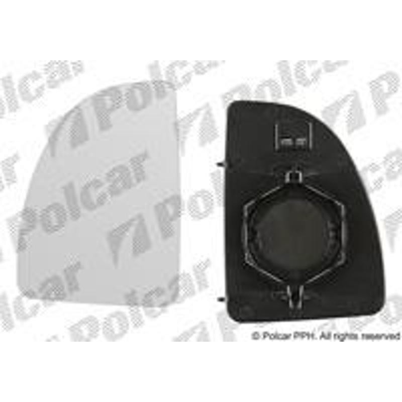 Sklo vonkajšieho zrkadla s držiakom - 5702547M - ľavý