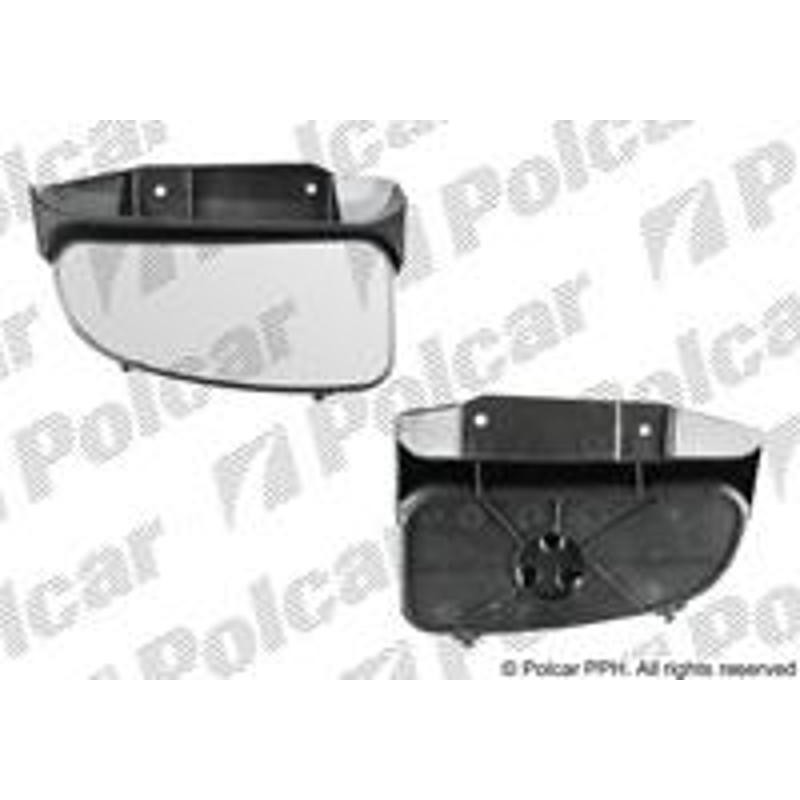 Sklo vonkajšieho zrkadla s držiakom - 5702548M - ľavý