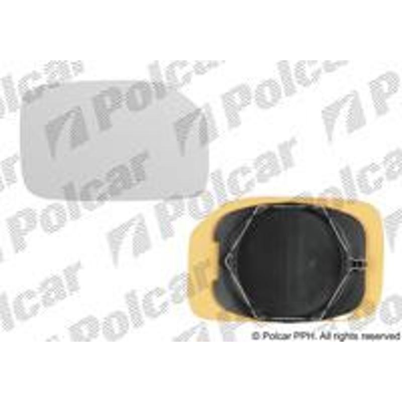 Sklo vonkajšieho zrkadla s držiakom - 5706555E - pravý