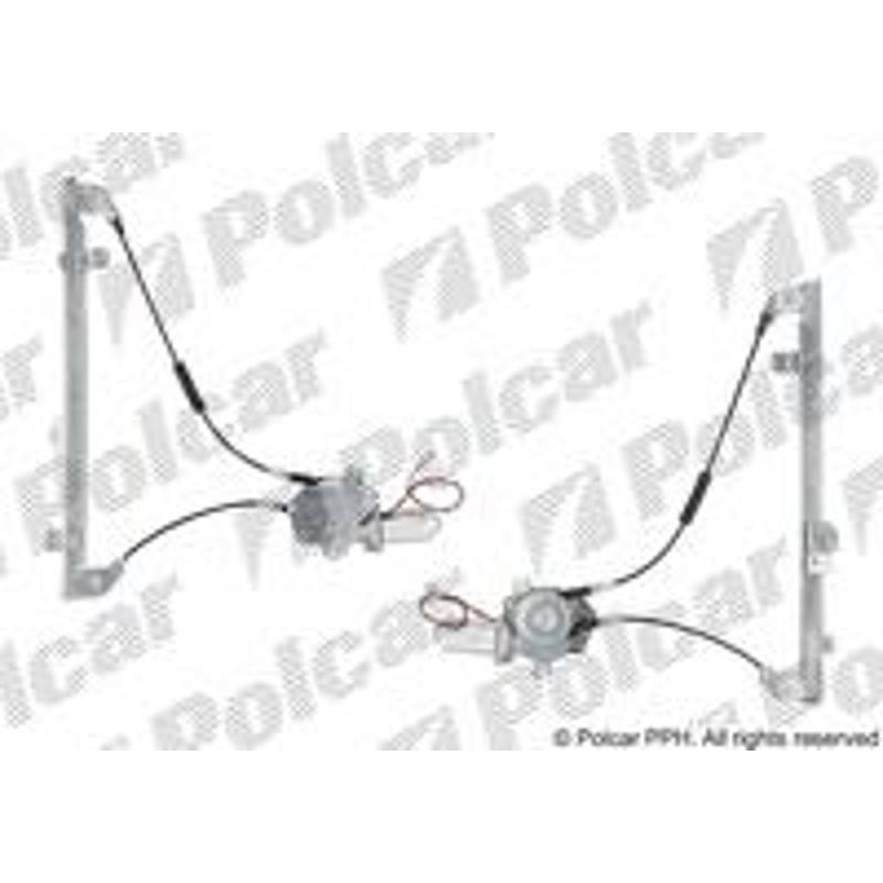Ektrický mechanizmus okna dverí - 5707PSE4 - predok
