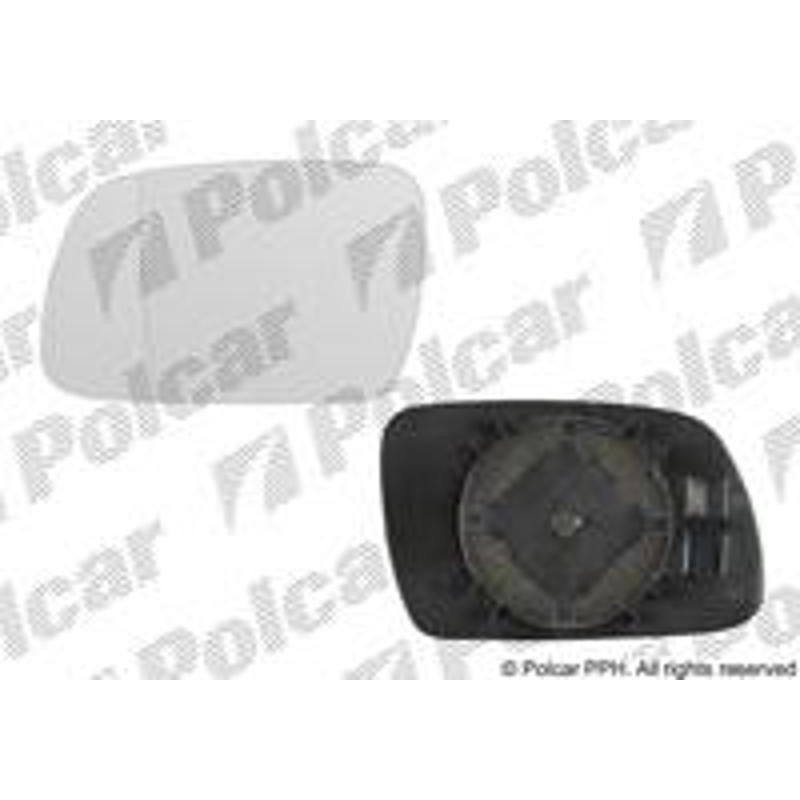 Sklo vonkajšieho zrkadla s držiakom - 5710541M - ľavý