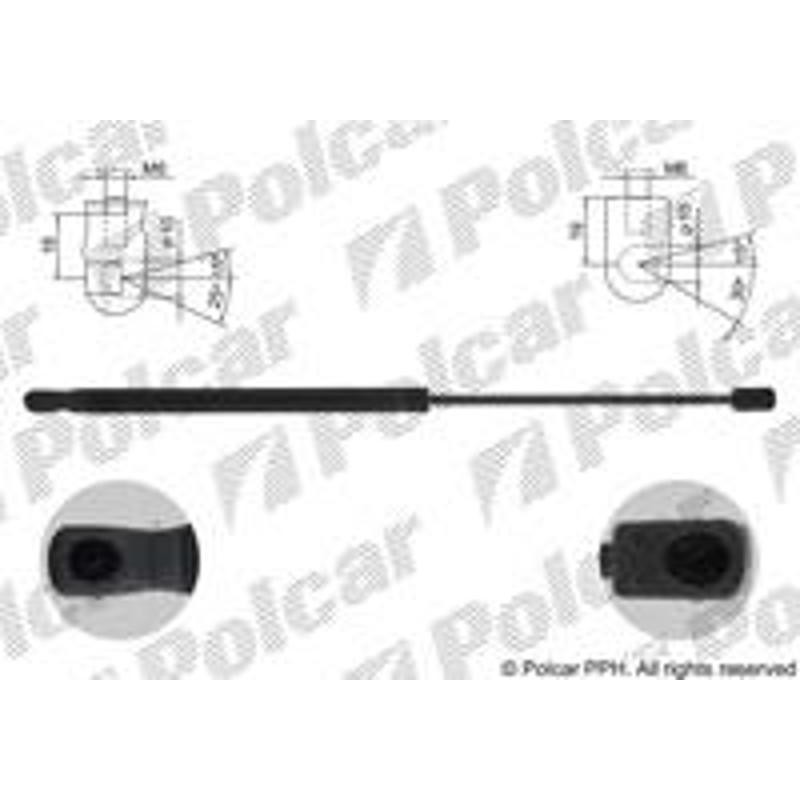 Plynová pružina - 5710AB1D - zadok
