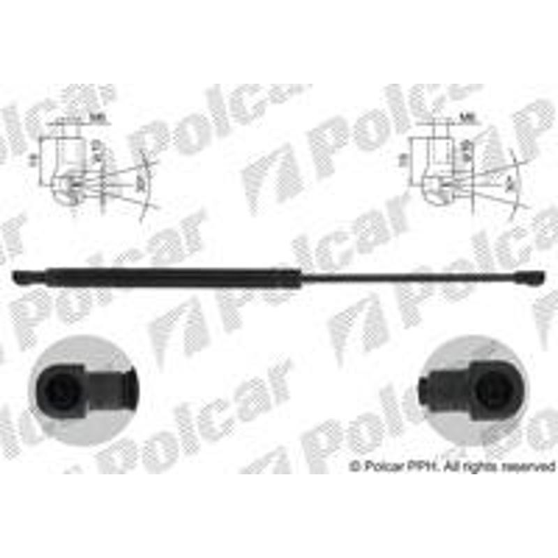 Plynová pružina - 5710ABD - zadok