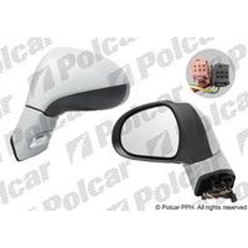 Vonkajšie zrkadlo - 5712515M - ľavý