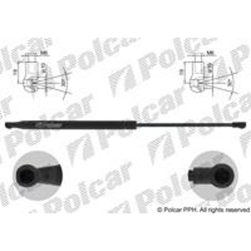 Plynová pružina - 5712AB - zadok