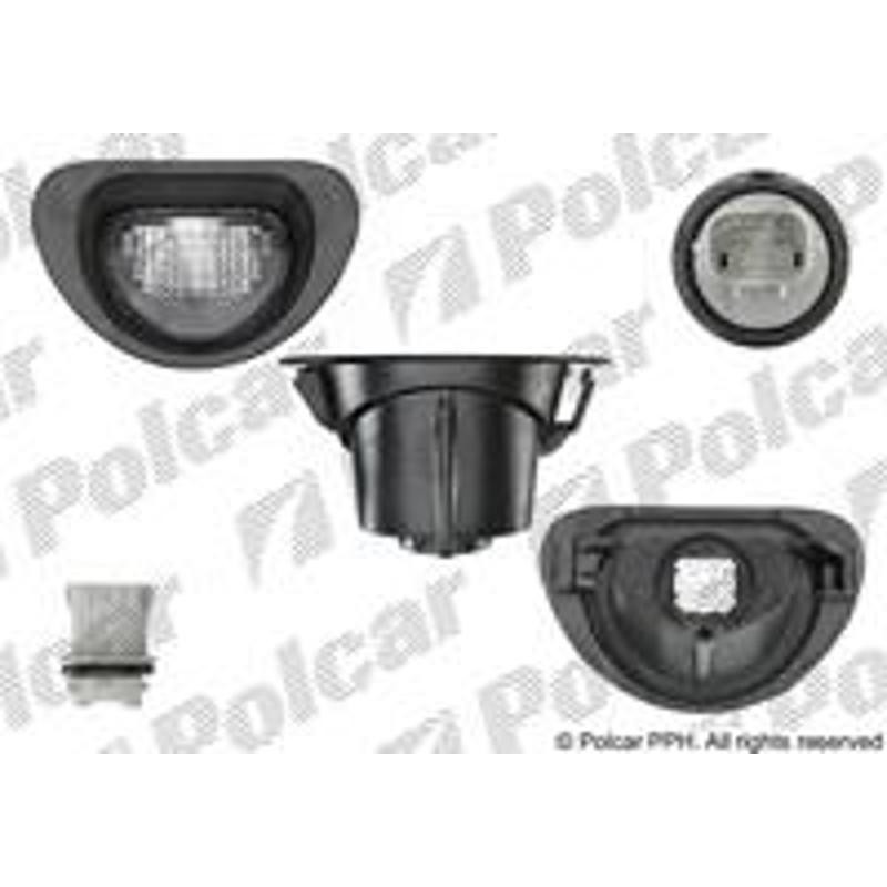 Svetlo na osvetlenie evidenčného čísla - 5716959 - ľavý rovnaký ako pravý