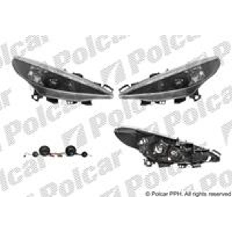 Hlavný reflektor - 572409DE - ľavý+pravý