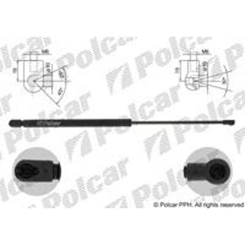 Plynová pružina - 5724AB - zadok