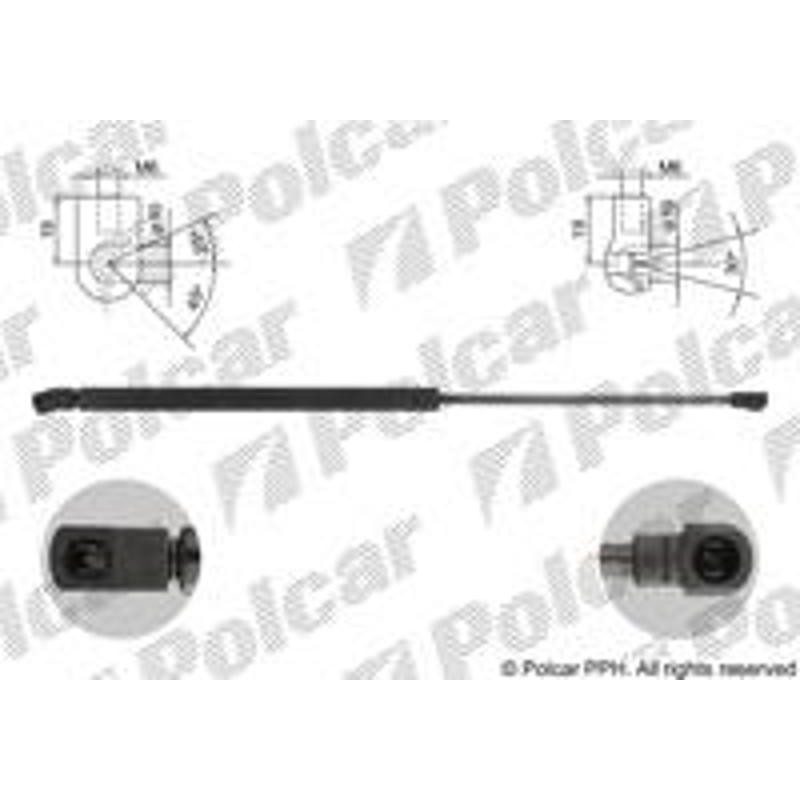 Plynová pružina - 5724ABD - zadok