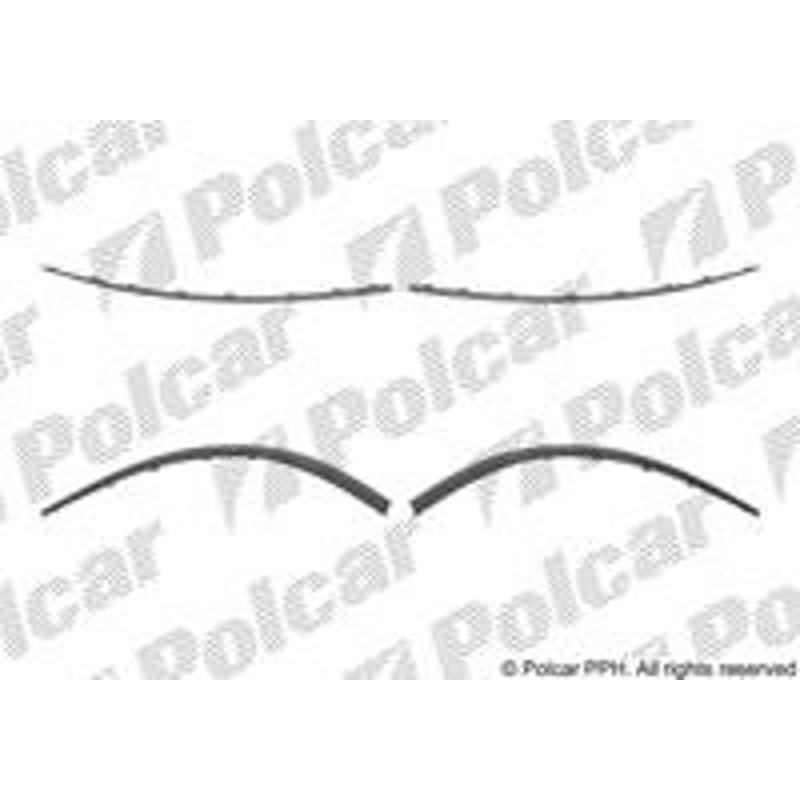 Spojler predného nárazníka - 5748250J - ľavý rovnaký ako pravý