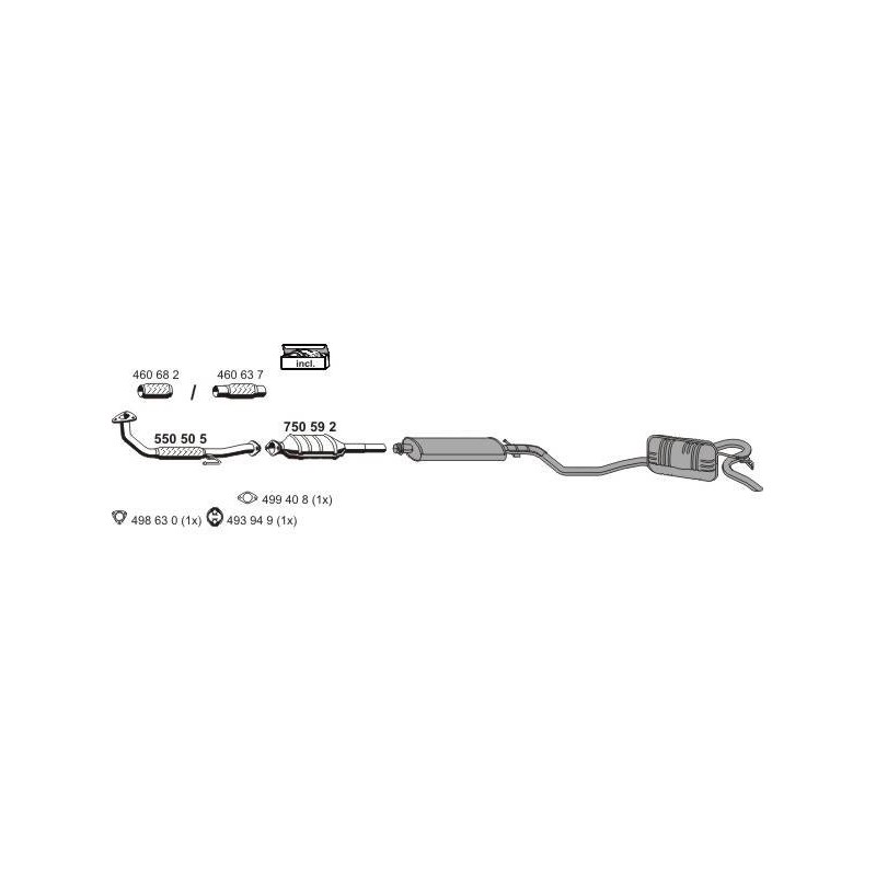 Predný blatník - 130001 - ľavý