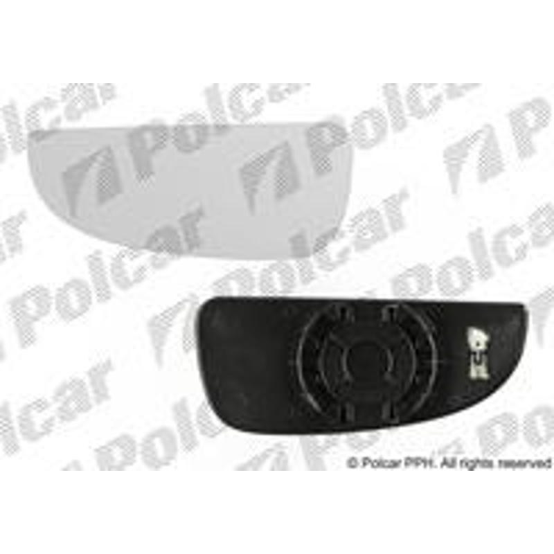 Sklo vonkajšieho zrkadla s držiakom - 5770548M - ľavý