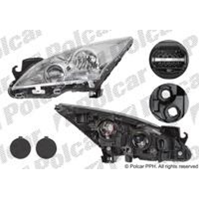 Hlavný reflektor - 5780100E - pravý