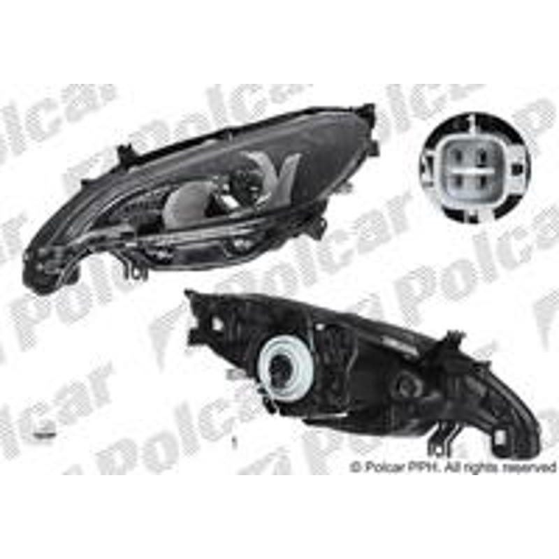 Hlavný reflektor - 57A110-V - pravý