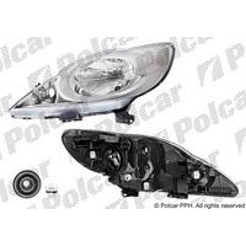 Hlavný reflektor - 57A210-E - pravý