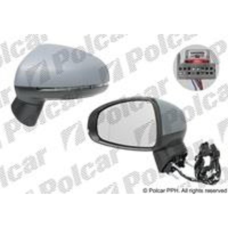 Vonkajšie zrkadlo - 1300517M - ľavý