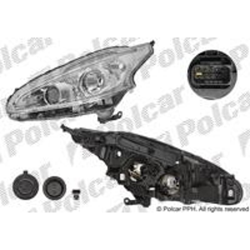 Hlavný reflektor - 57B1091V - ľavý