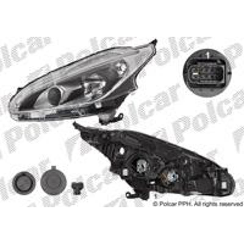 Hlavný reflektor - 57B1103V - pravý