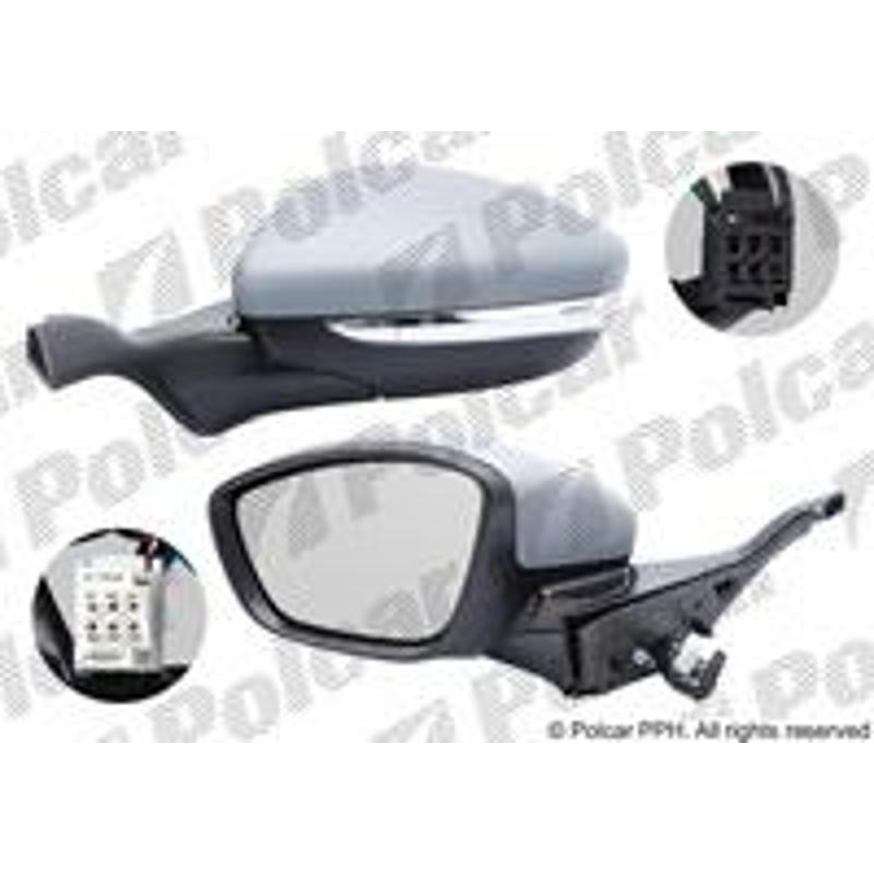 Vonkajšie zrkadlo - 57B1513E - ľavý